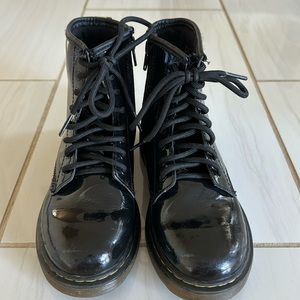 Used kids patent Dr. Martens size 3